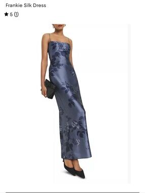 payton satin dress reformation Maxi dress Reformation Ecru size 6 US in Polyester